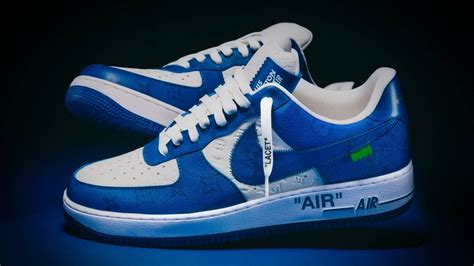 air force lv blue|louis vuitton nike air force 1.